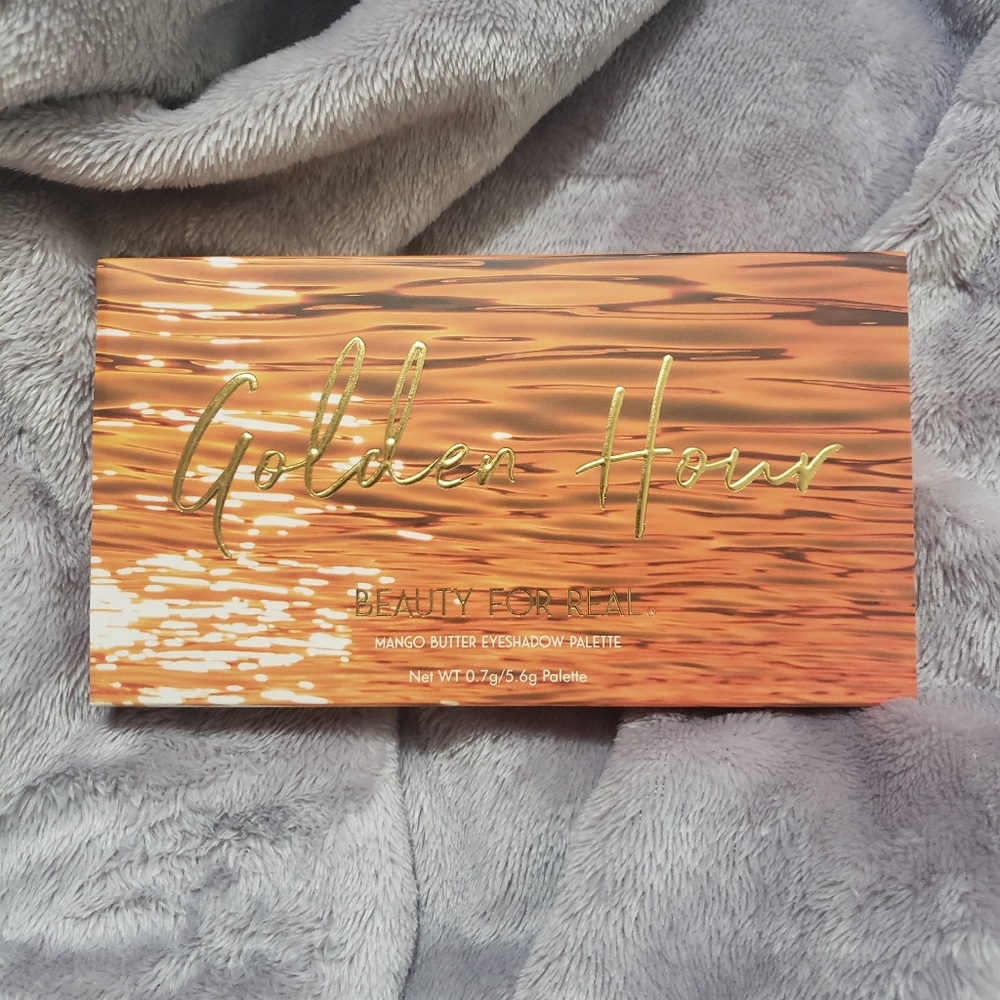 Beauty For Real Golden Hour Eyeshadow Palette  (NEW)